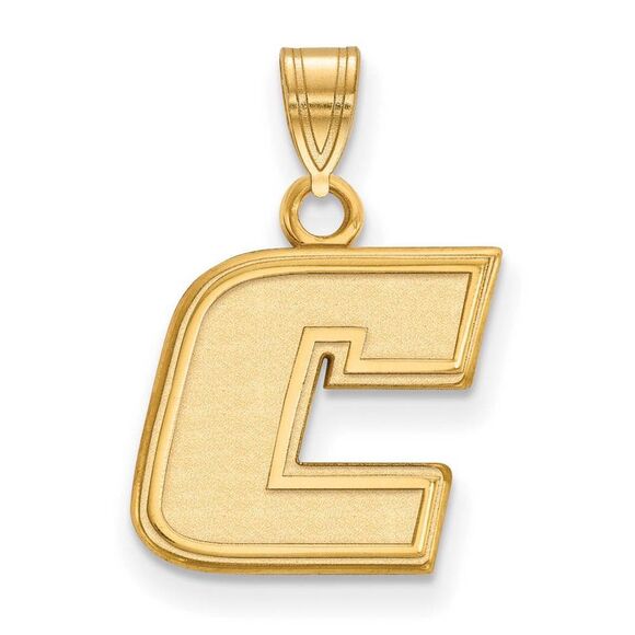 10k Yellow Gold U. of Tennessee at Chattanooga Small Initial C Pendant